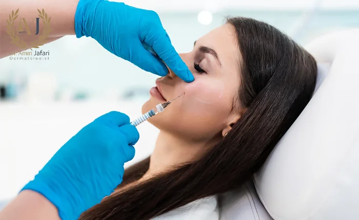 تخلیه ژل با سوزن